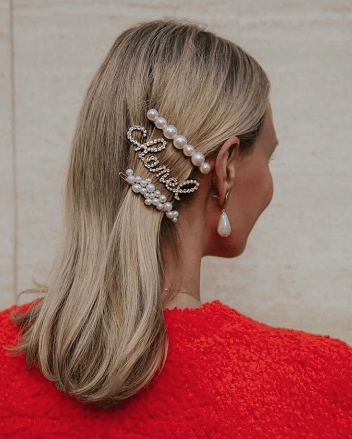 Mattar Pearl Barrette | LELET NY