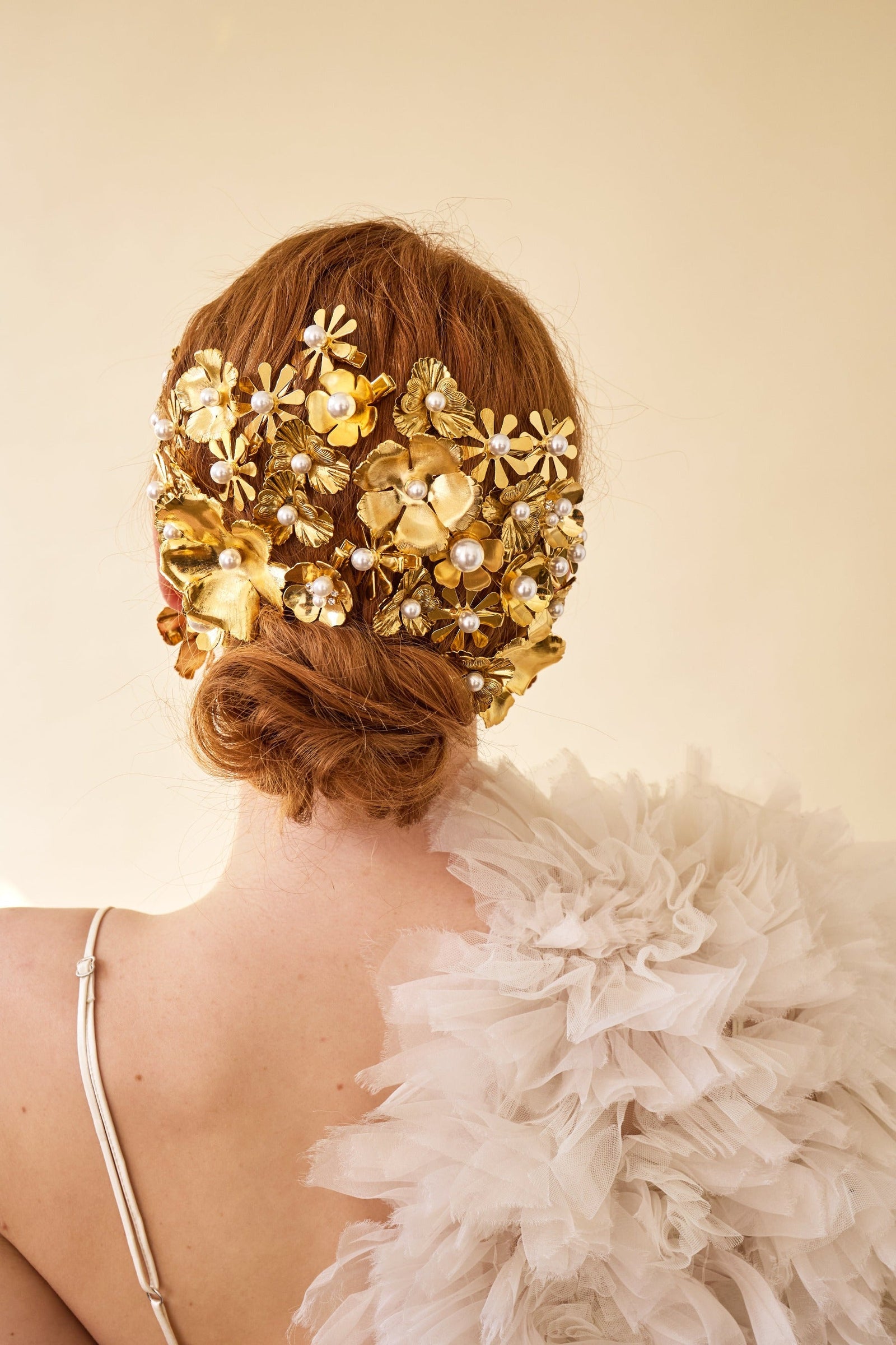 LELET NY フラワークリップ3 THBT Philippa Pearl Flower Clip Set of 3 | LELET NY