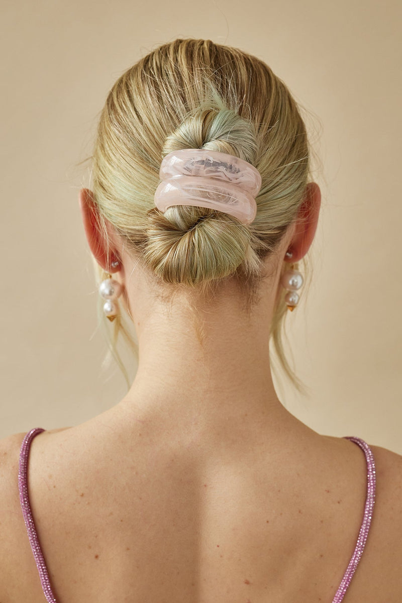 Pink Opal Marble Double Arch Pony