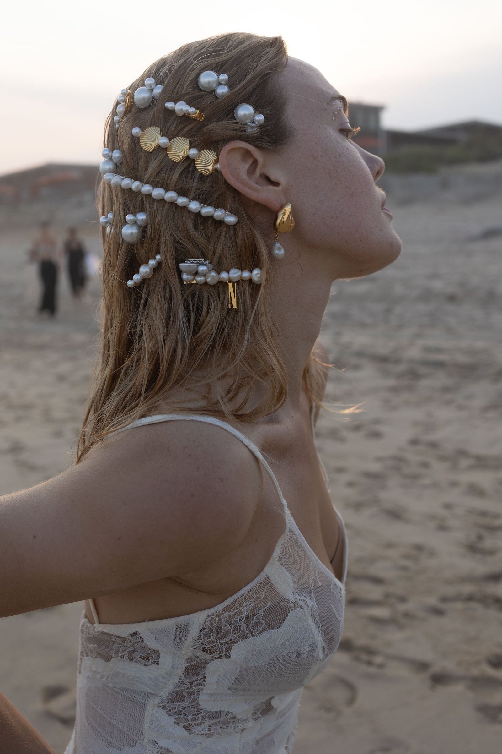 Allison Pearl Comb | Luxury Bridal Hair Accessories | LELET NY