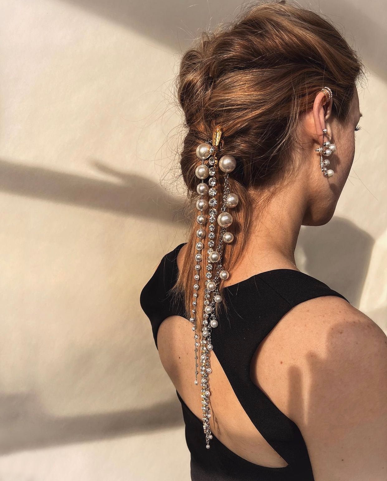 lelet ny クリスタルポニー Serpent Crystal Spine Clip | LELET NY