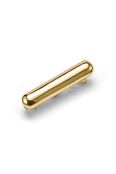 Lelet New York バーバレッタ　ゴールド lelet_gold_glossy_bar_barrette