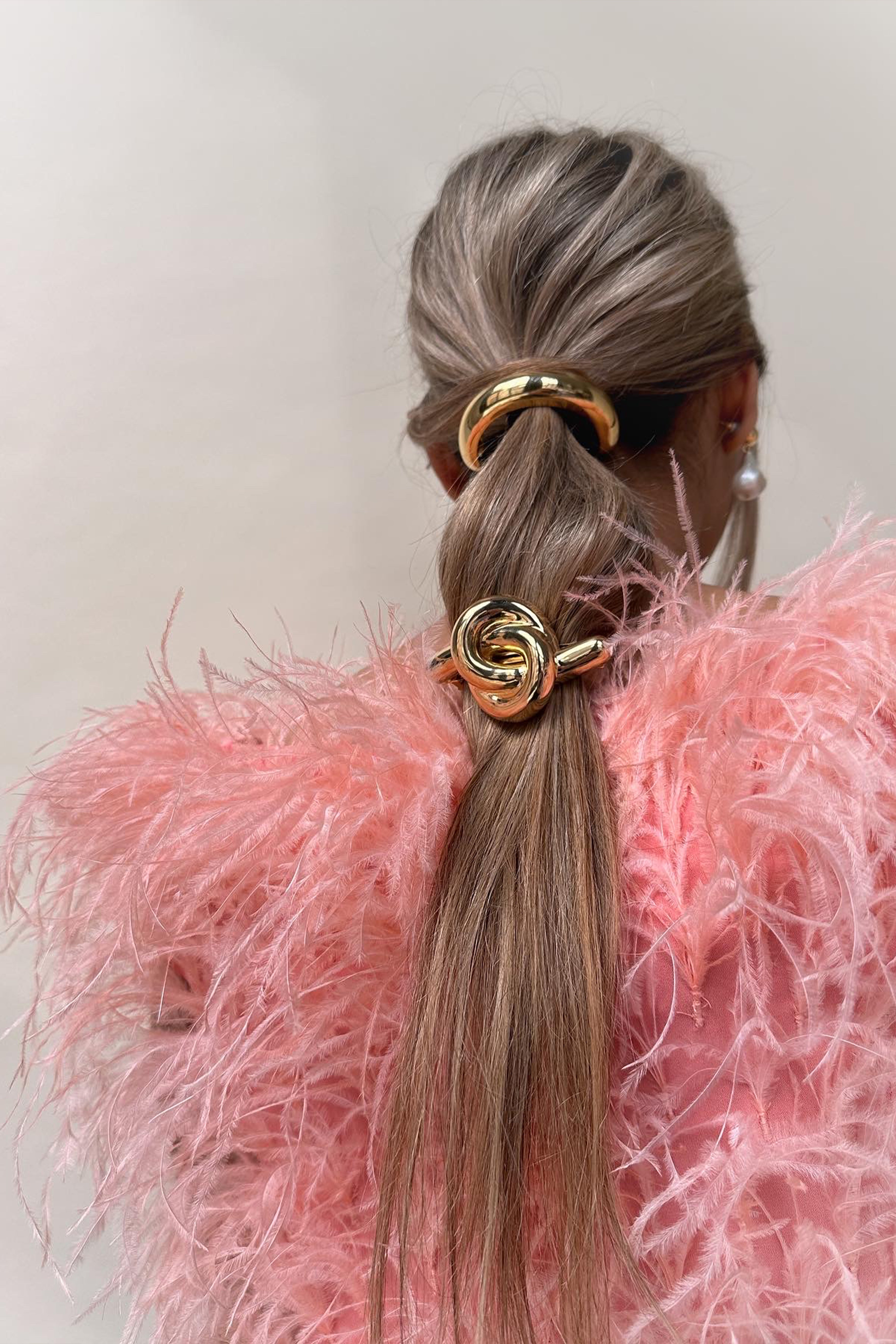 Glossy Knot Barrette