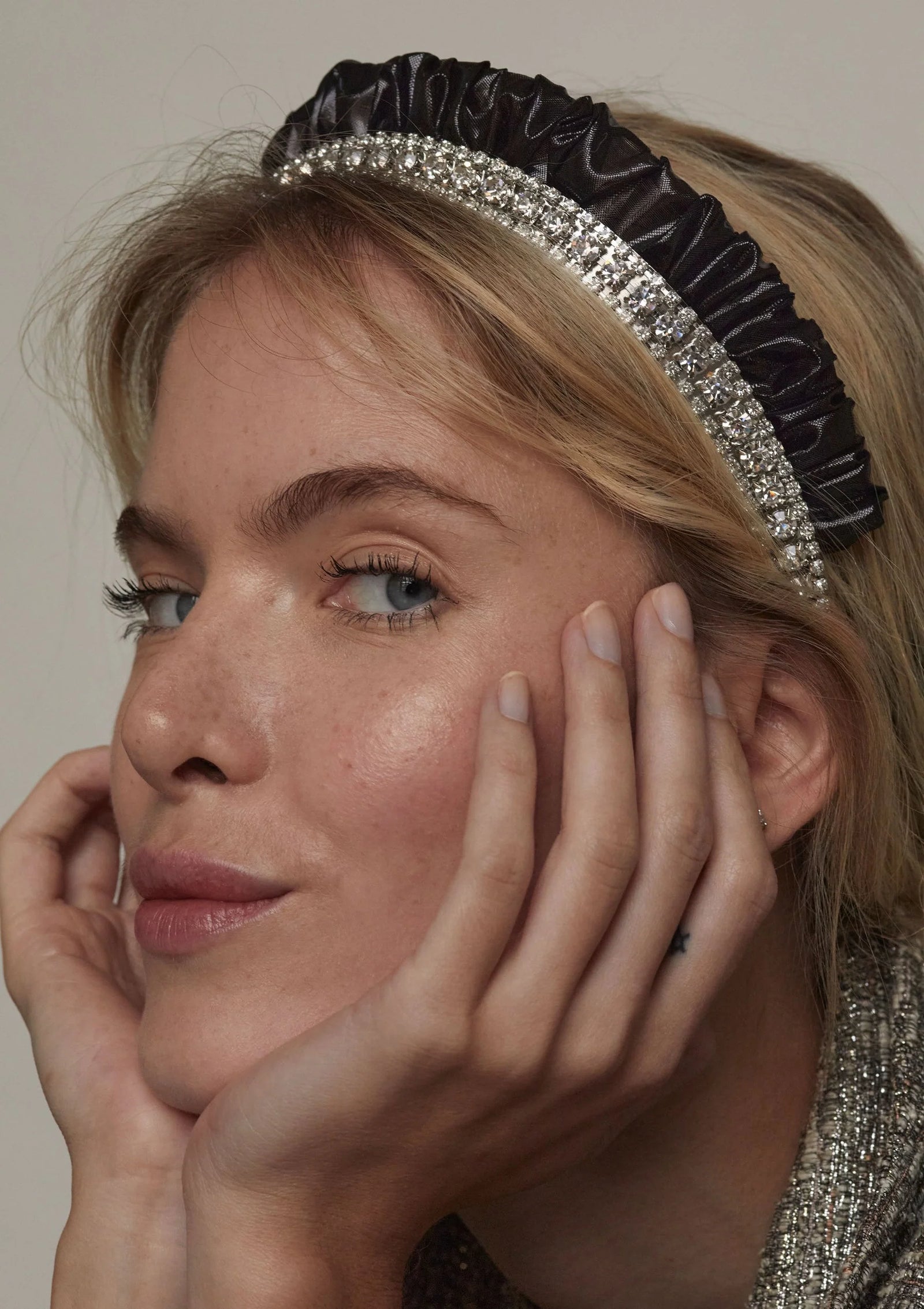 Jess Crystal Crown | LELET NY display picture 3