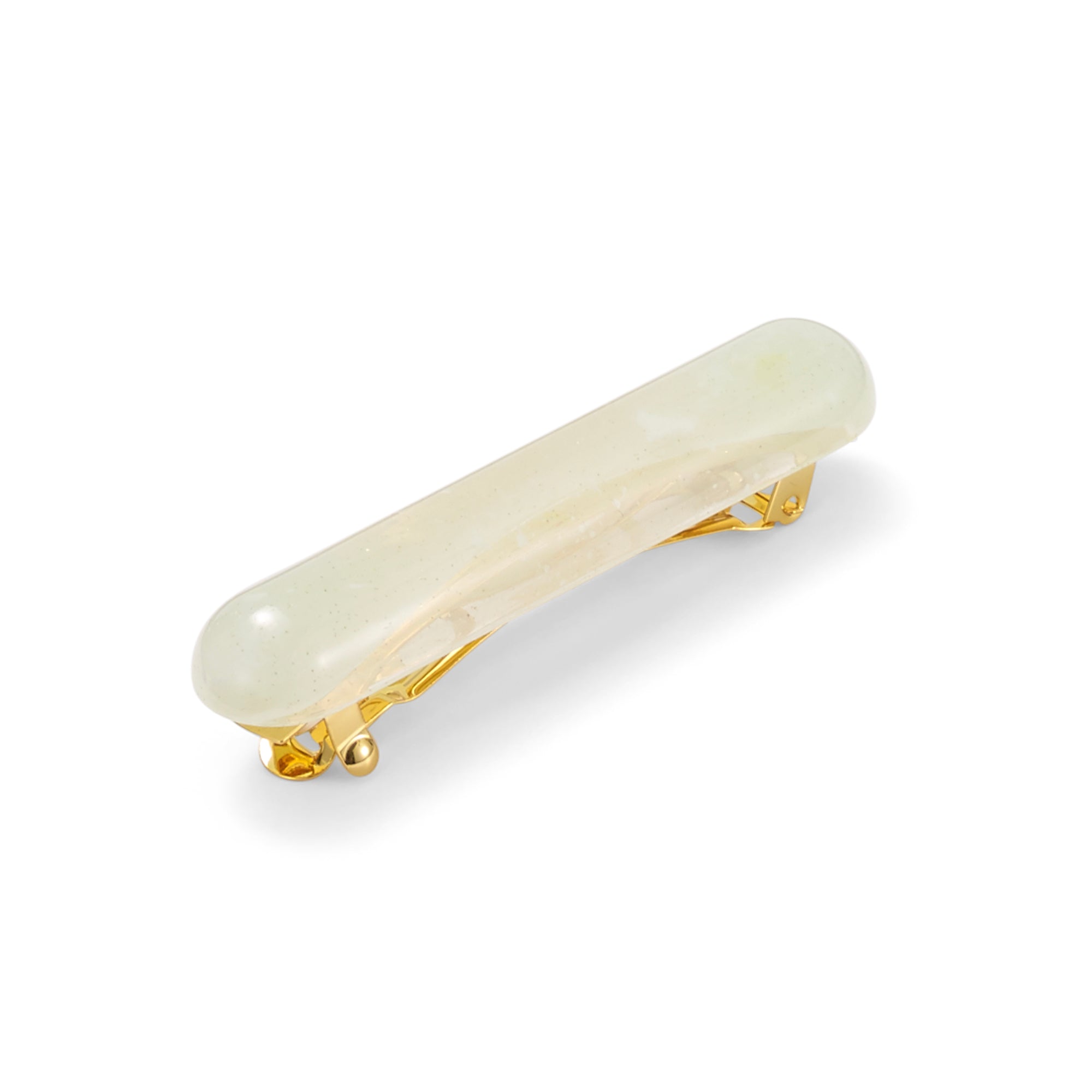 Jade Marble Bar Barrette