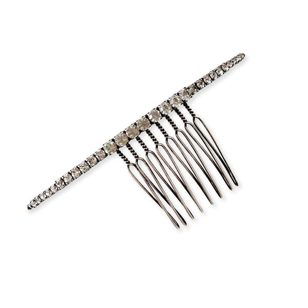 Crystal Pin Comb