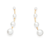 Tapered Pearl Earrings