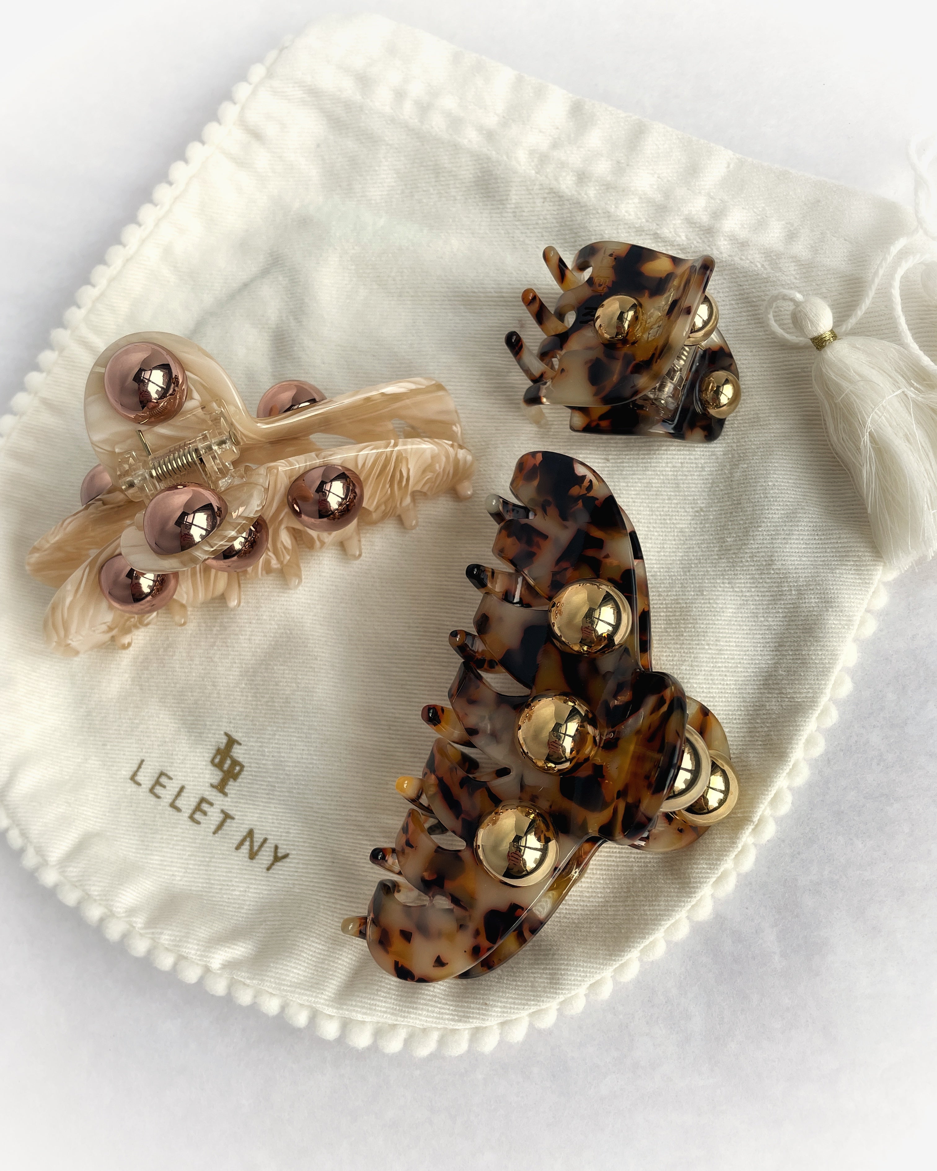 Marble Bauble Claw Clip