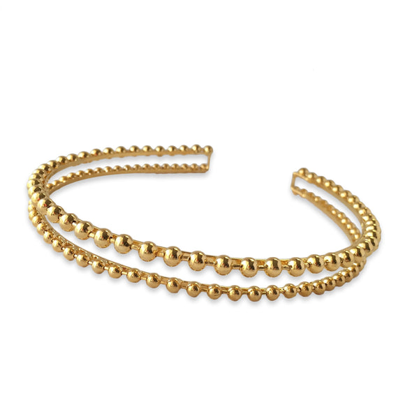 Squared Ballchain Headband