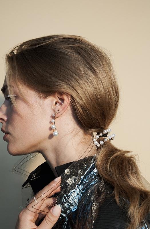 Tapered Pearl Earrings