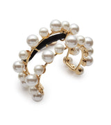 Linear Pearl Pony Cuff